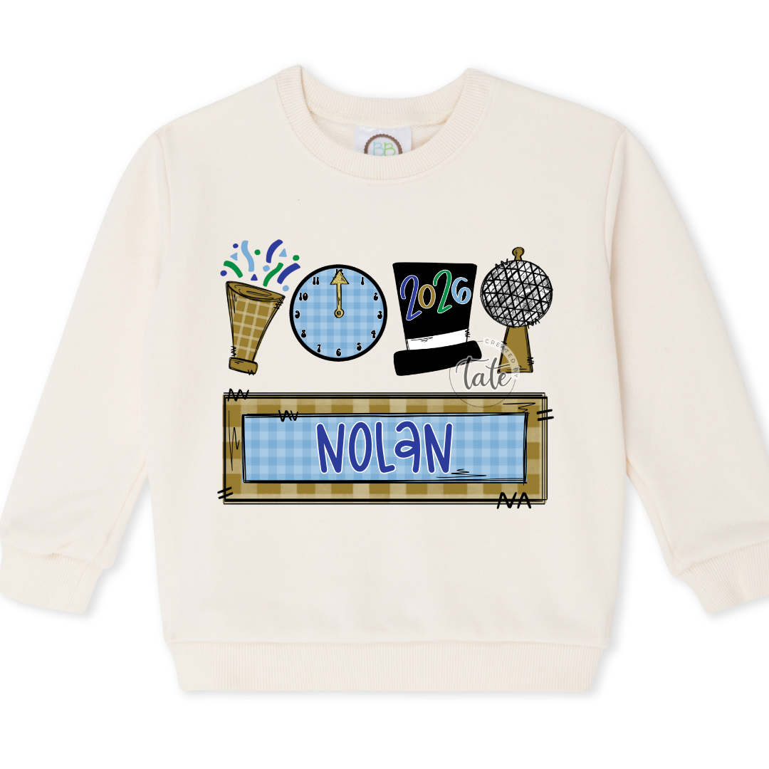 CLASSIC NEW YEARS SWEATSHIRT - BOYS
