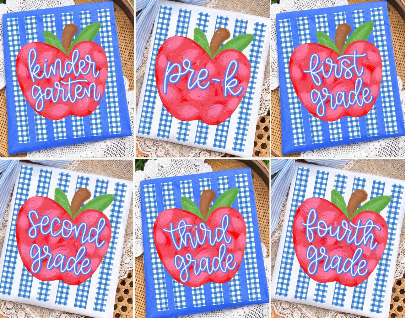 GINGHAM APPLE
