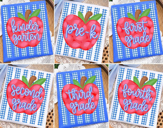 GINGHAM APPLE
