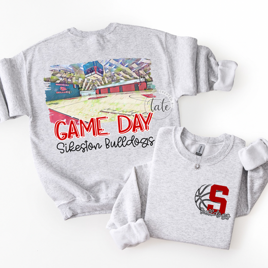 SIKESTON BULLDOGS BASKETBALL GAME DAY - FRONT + BACK