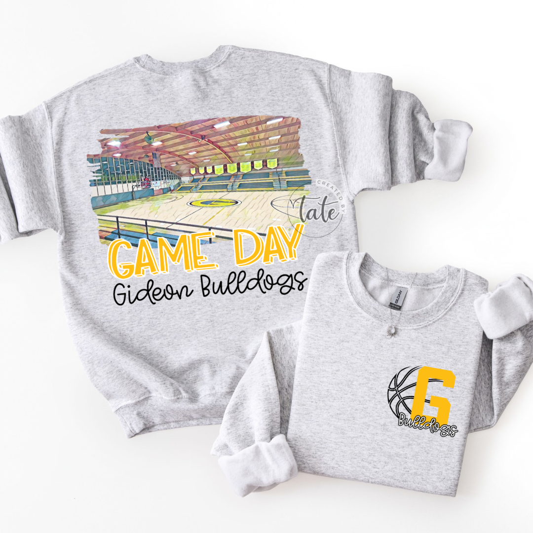 GIDEON BULLDOGS BASKETBALL GAME DAY - FRONT + BACK
