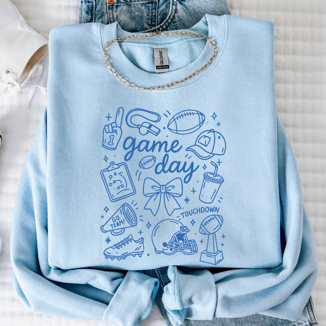 GAME DAY DOODLES - ROYAL