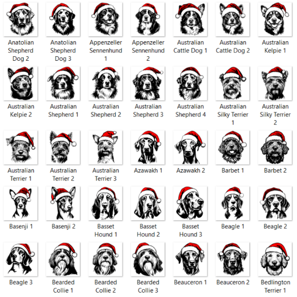 CUSTOM - SANTA PAWS