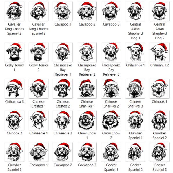 CUSTOM - SANTA PAWS