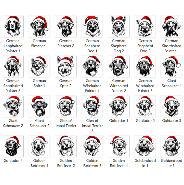 CUSTOM - SANTA PAWS