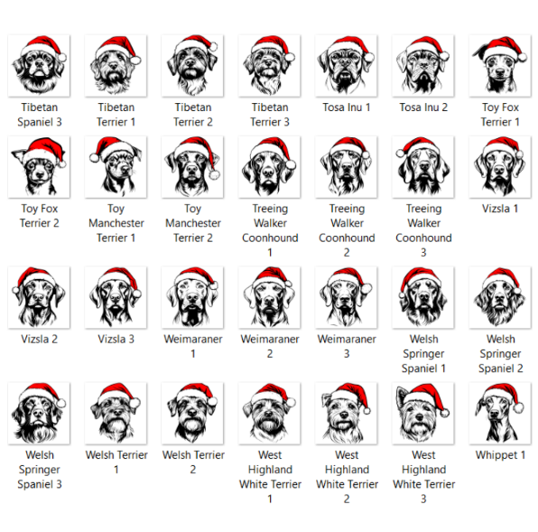CUSTOM - SANTA PAWS