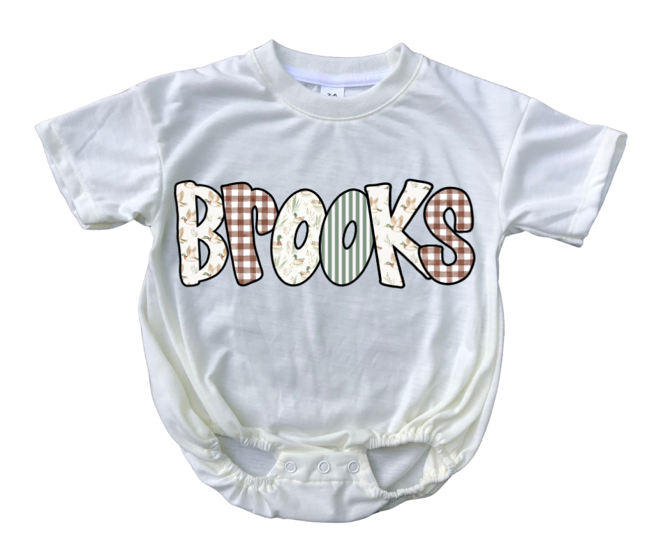 MALLARD MONOGRAM BUBBLE