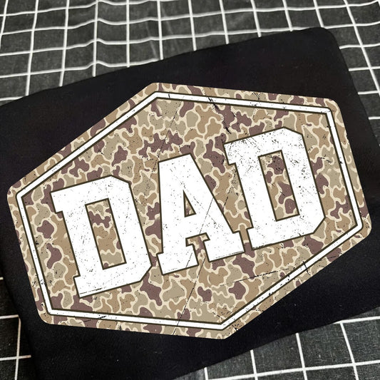 CAMO DAD - FRONT + BACK