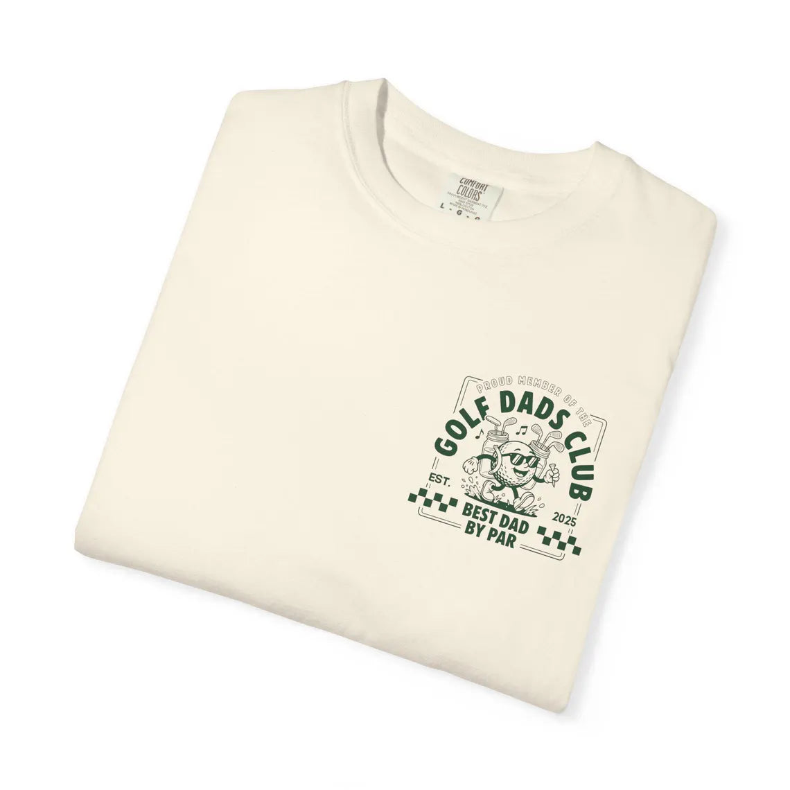 BEST DAD BY PAR - FRONT + BACK